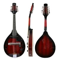 Minority Ethnic Musical Instrument Mandolin Spruce Electric Box 8 Stringed Western Instrument Tibetans Special Accompaniment